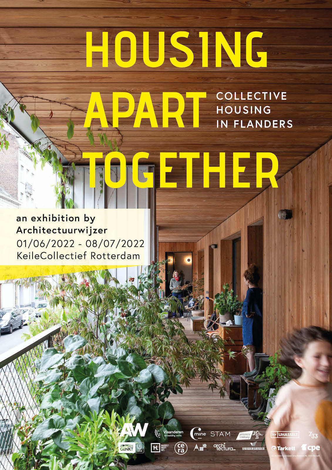 Housing Apart Together - Collectieve woonvormen in Vlaanderen - Een tentoonstelling van Architectuurwijzer - 10/10/2019 - 05/01/2020 C-mine Genk - 19/01/2020 - 03/05/2020 STAM Gent